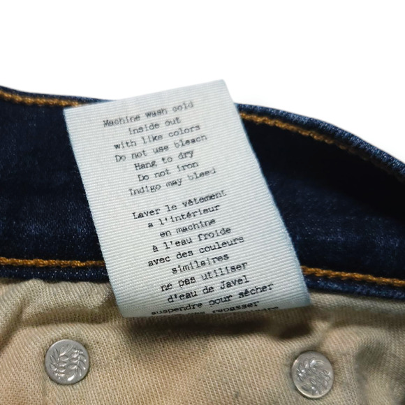 EUC Rag & Bone Distressed Low Rise Denim Ankle Skinny Jeans Sz. 27x26 Kensington - Picture 7 of 10